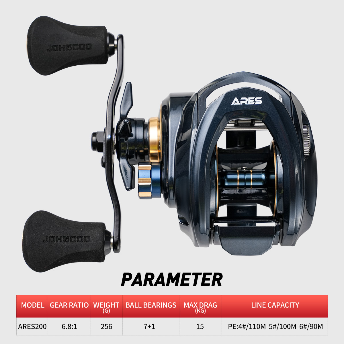 Baitcasting Reel Metal Body 15 - Abu Garcia Reel Max ulasan dan harga