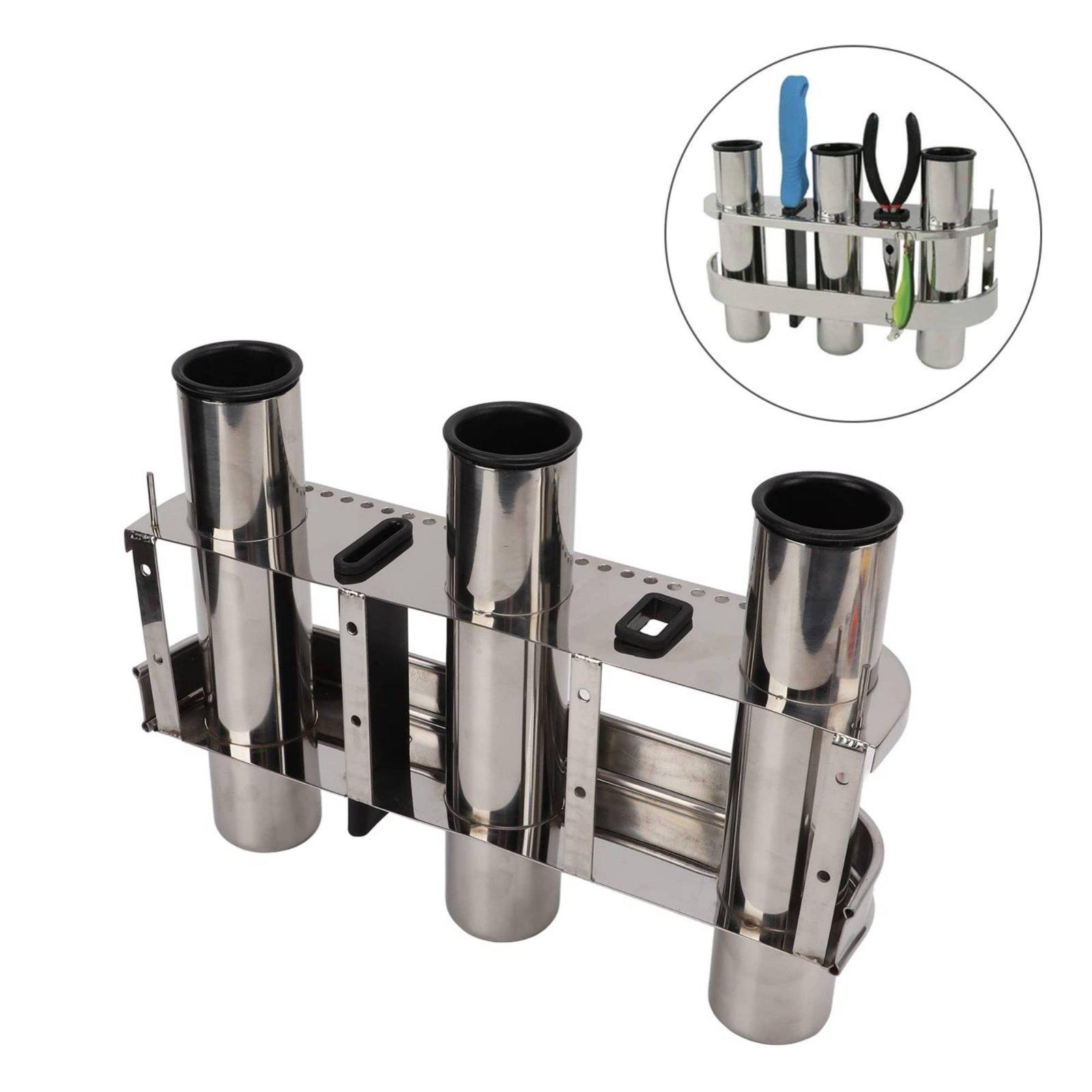 Waterproof Stainless Steel Fis - Fishing Kayak Rod Holder ulasan dan harga
